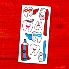 Pico Tatoo - Tatouage pour enfants - Brosse tes dents